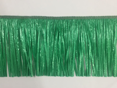 Frangia Raffia - GREEN